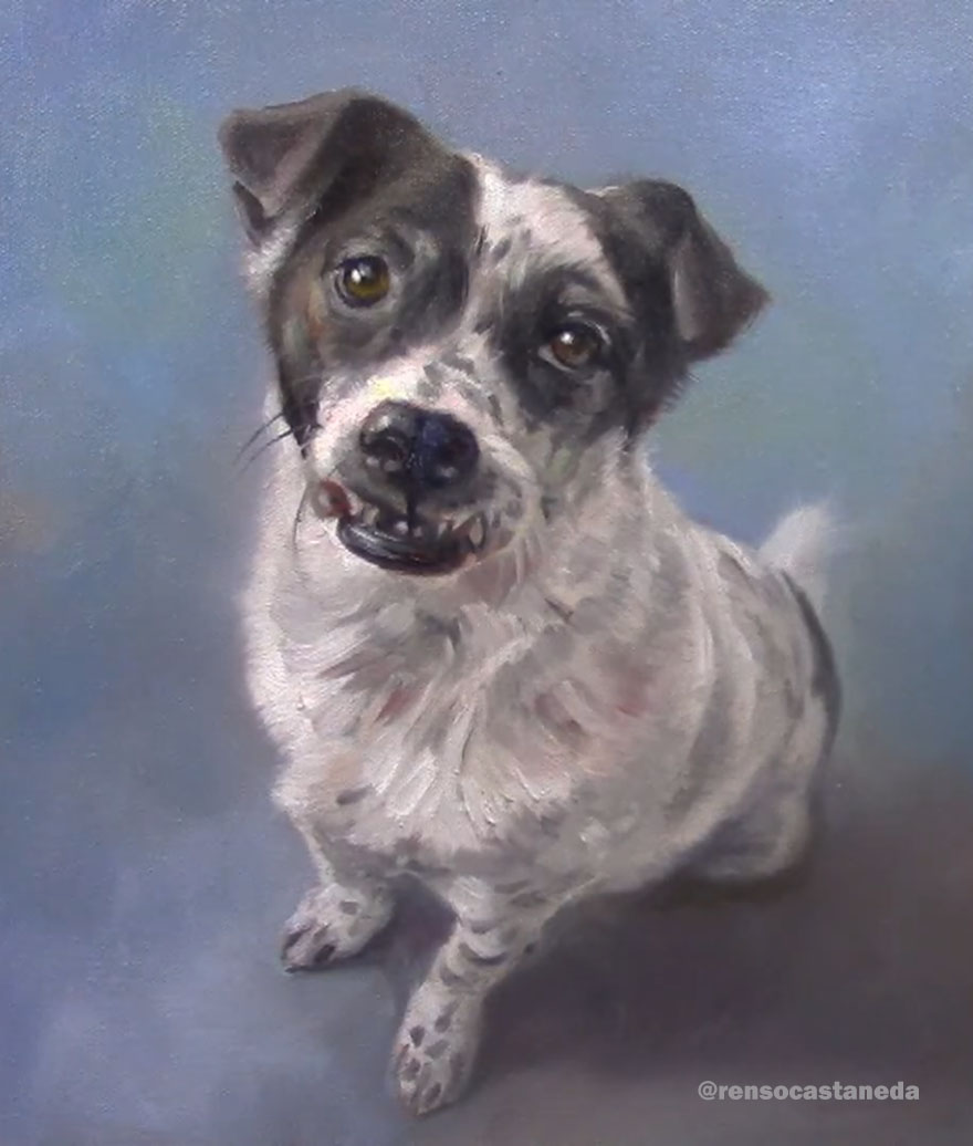 Hand-Painted Pet Portraits – A Timeless Tribute to Your Furry Friend