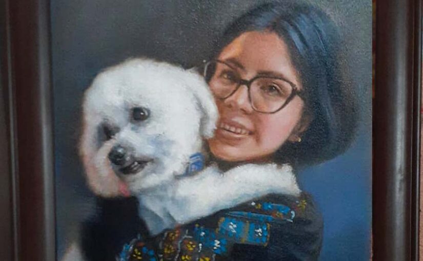 Portrait painting with your pet