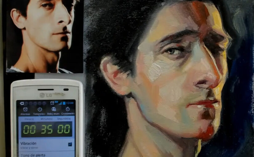 How to Paint a Portrait in 35 Minutes: A Step-by-Step Demo