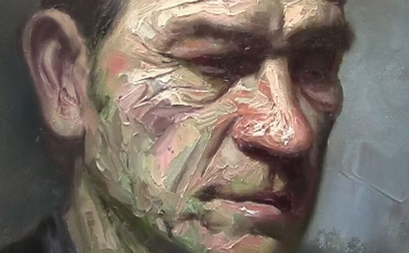 How to paint a portrait with Palette knife