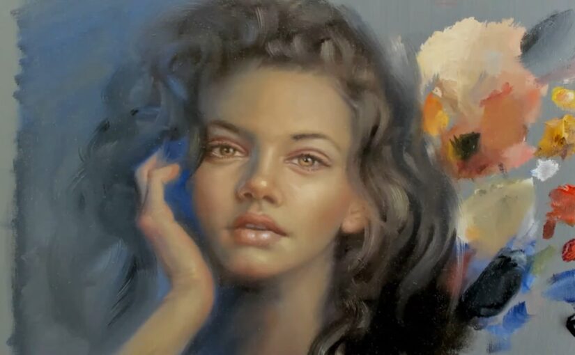 The Art of Portrait Painting – A Journey of Light, Color, and Patience