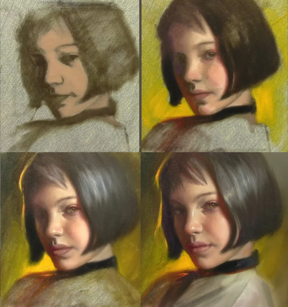 color theory in portraits