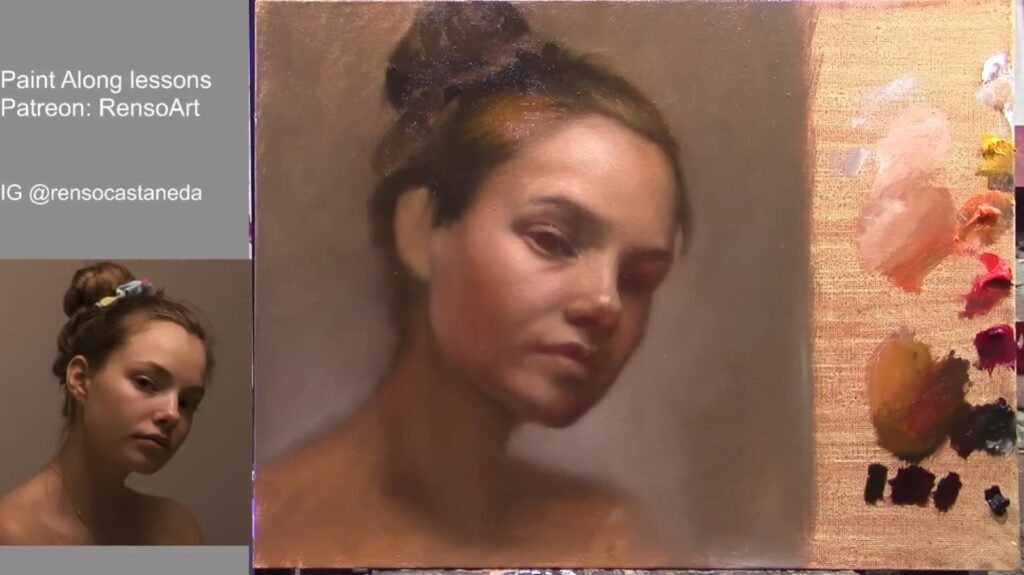 How to Paint a Realistic Portrait in Oils