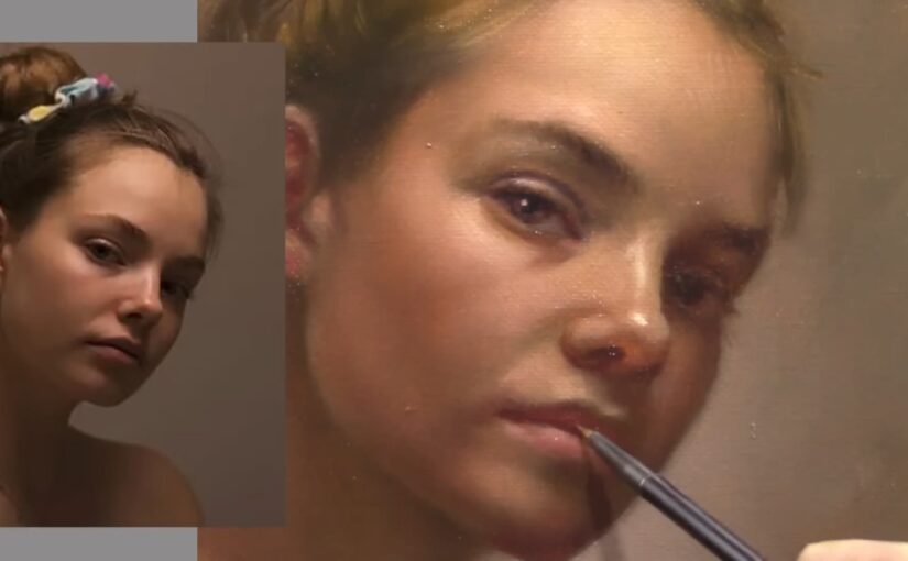 how to paint a portrait